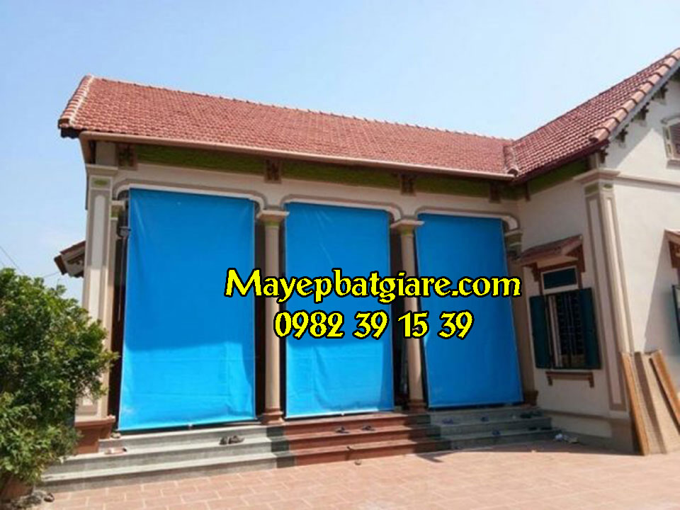 mái thả tự cuốn che nắng mưa